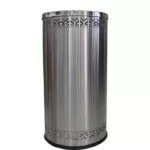 DUST BIN ST:ST W:SWING LID :DESIGN 54L