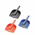 Dust Pan Plastic with Brush