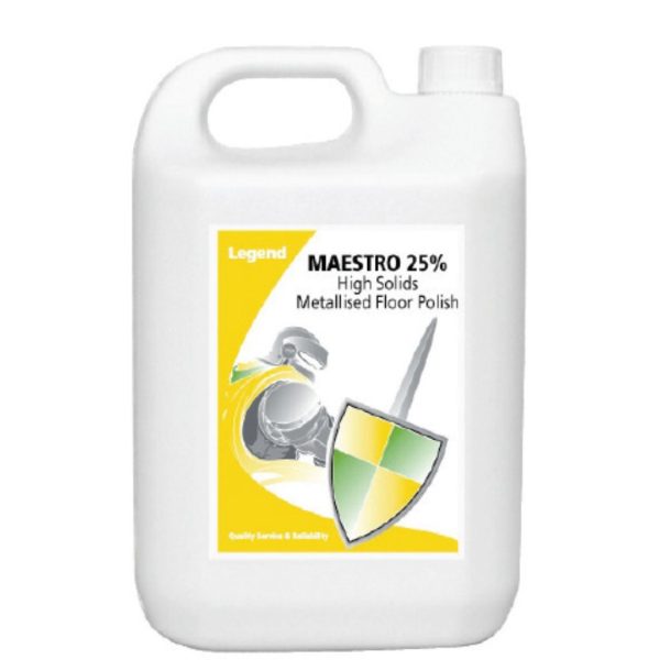 MAESTRO 25% - High Solids Floor Polish (Floorcare Range)