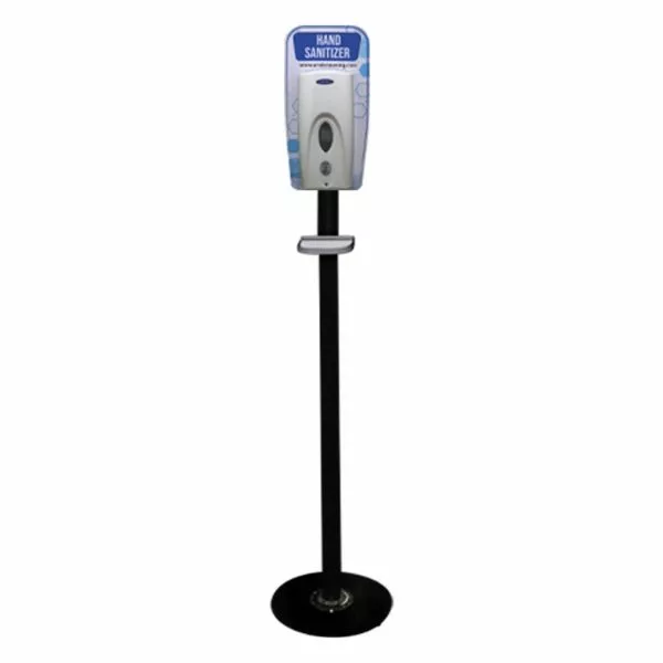 Dispenser-Sensor-Sanitizer-with-Stand Black