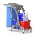 Double Bucket Trolley with Nylon Bag Holder image