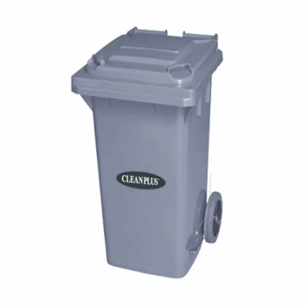 pedal-dust-bin-with-wheels-lid-120 litter