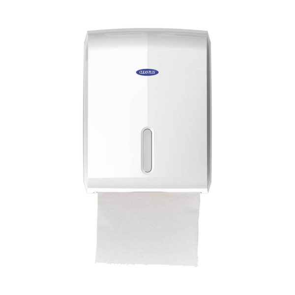 Maxi-Multifolded-Hand-Towel-Dispenser-700-Sheets-Tissue-Capacity image