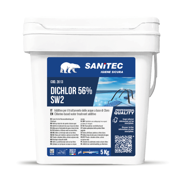 Water Treatment Additive Chlorine Based - SW2 Dichlor 56