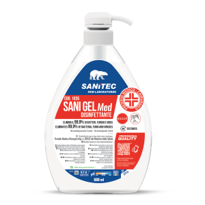 Alcohol-based no-rinse hand disinfectant SANI GEL MED