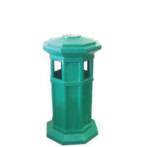 Plastic Litter Bin - Road Side