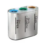 Recycling Bin 3 Compartments