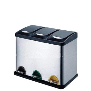 Recycling Bin 3 Compartment