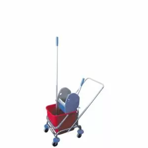 Single Bucket Trolley Chrome-Complete