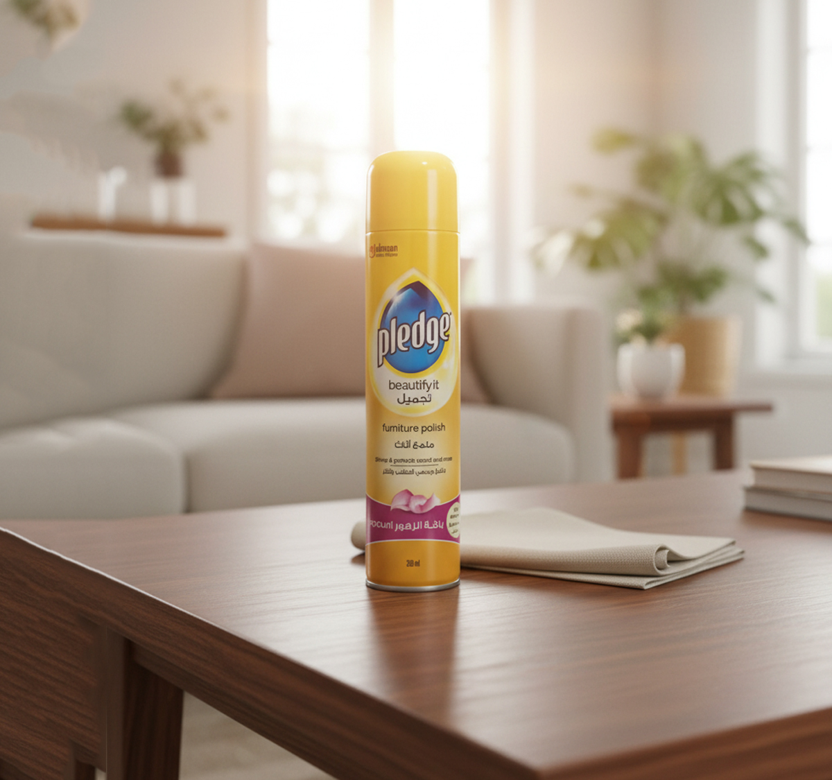 furniture-polish-pledge-300ml-can-3 Furniture Polish Pledge – 300ml/Can