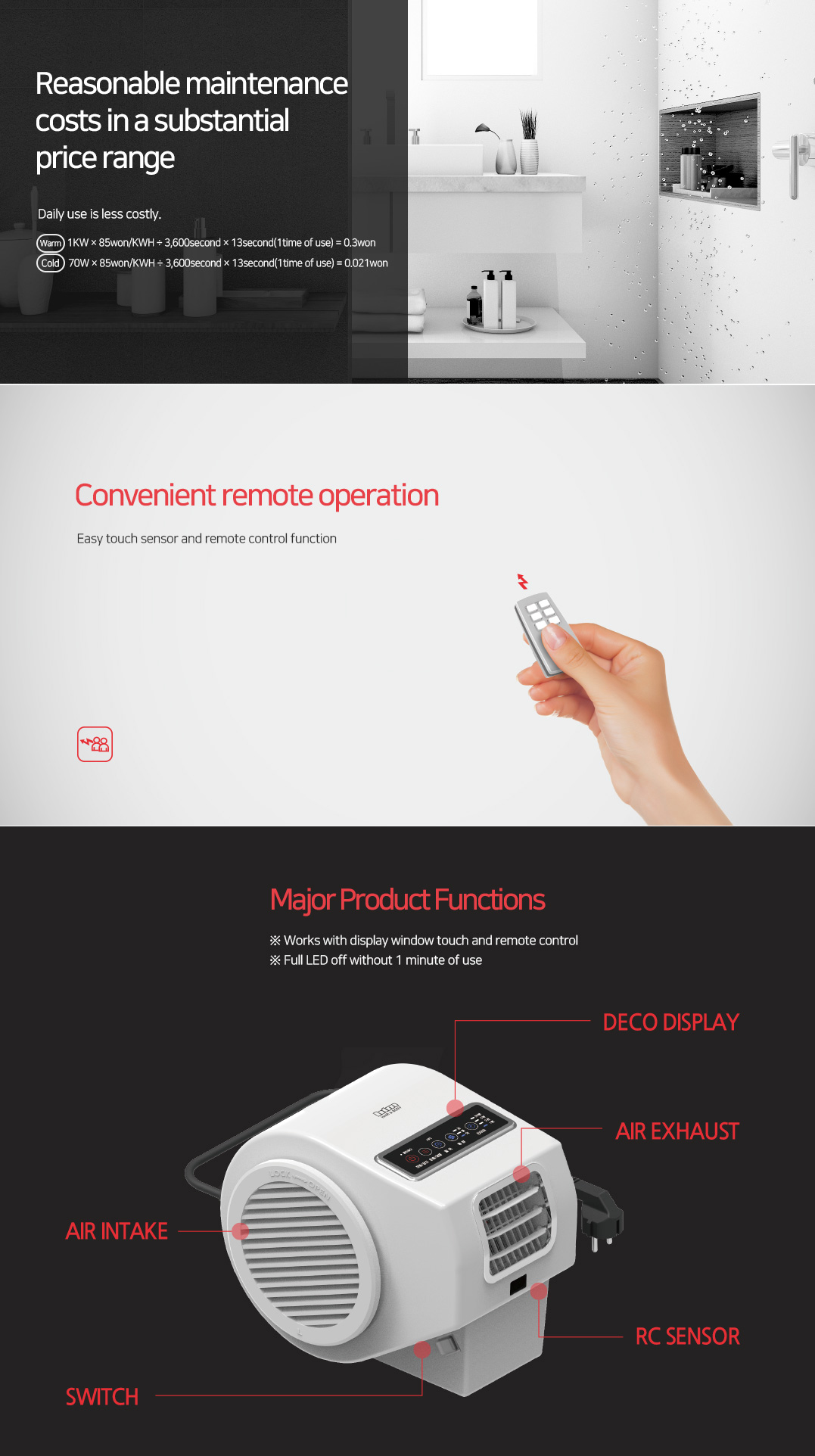 Hair and Body Dryer – Automatic