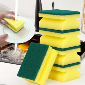 Sponge with scourer – Big