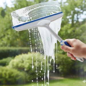 Window Squeeze – Plastic – 25cms with Fixed Handle