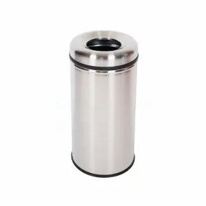 Trash bin fire resistant image