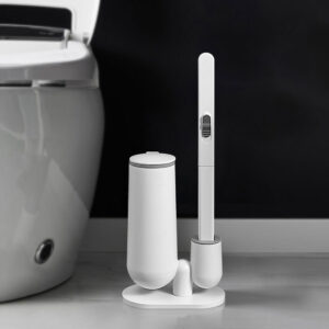 Toilet Brush Plastic with Disposable Heads