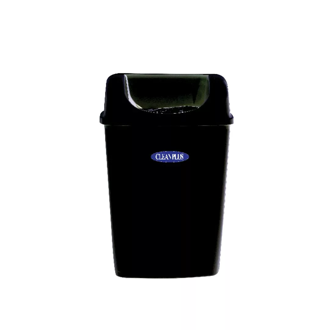 wall mounted bin black