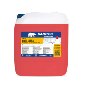 Machine Dishwash Rinse Hard water Concentrated Brill Ultra 15ltr