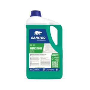 Hard Surface Floor Cleaner Green Apple fragranced Spill Free Mouth - 5Ltrs