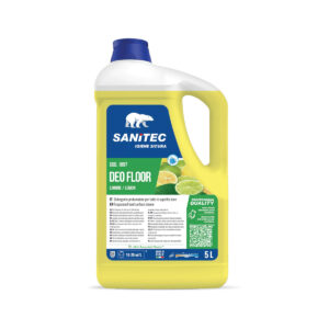 Hard Surface Floor Cleaner Lemon fragranced Spill Free Mouth - 5Ltrs
