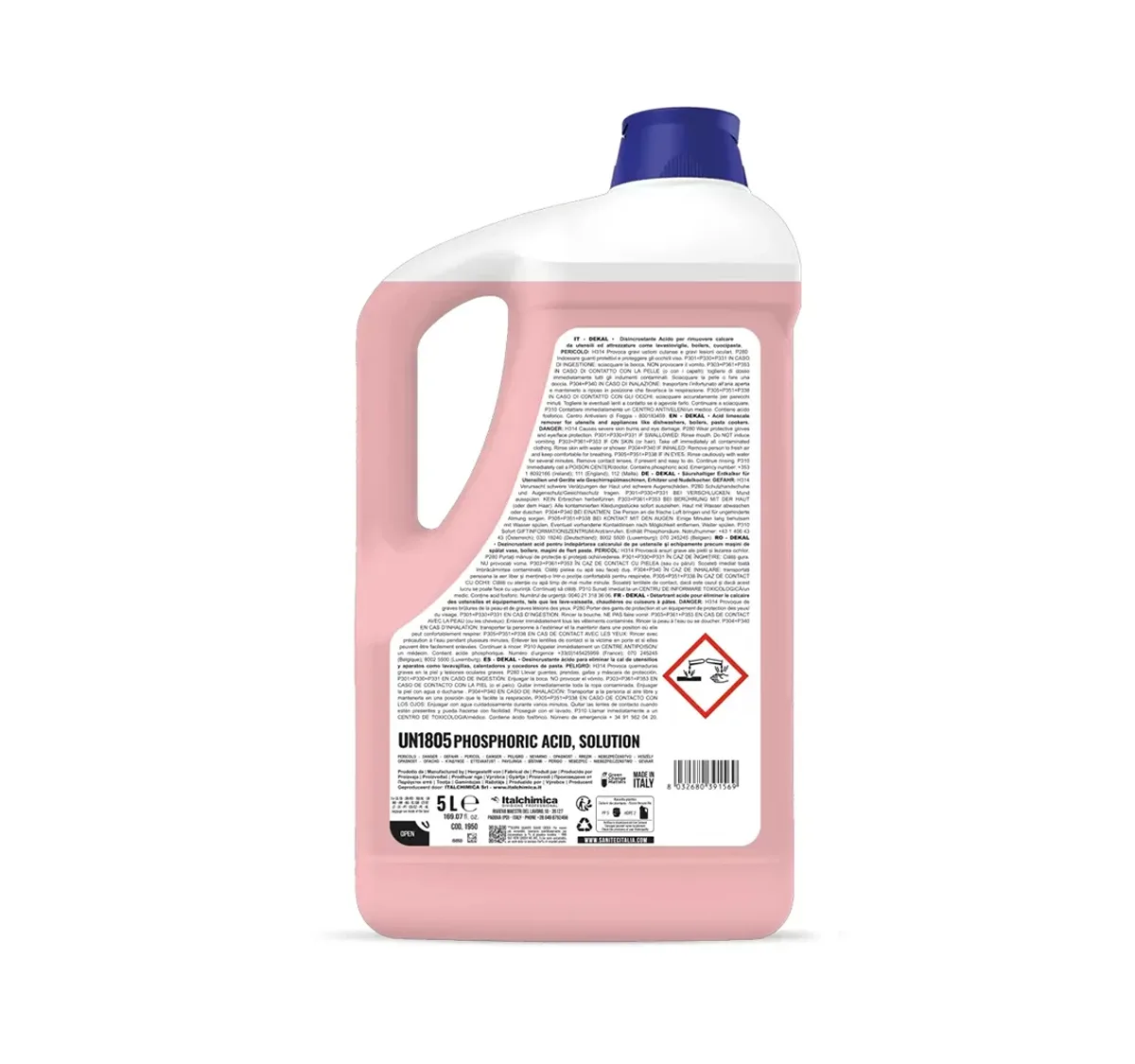 Acid Lime Scale Remover for Machine Dishwasher Spill Free Mouth – 5Ltrs – 1950