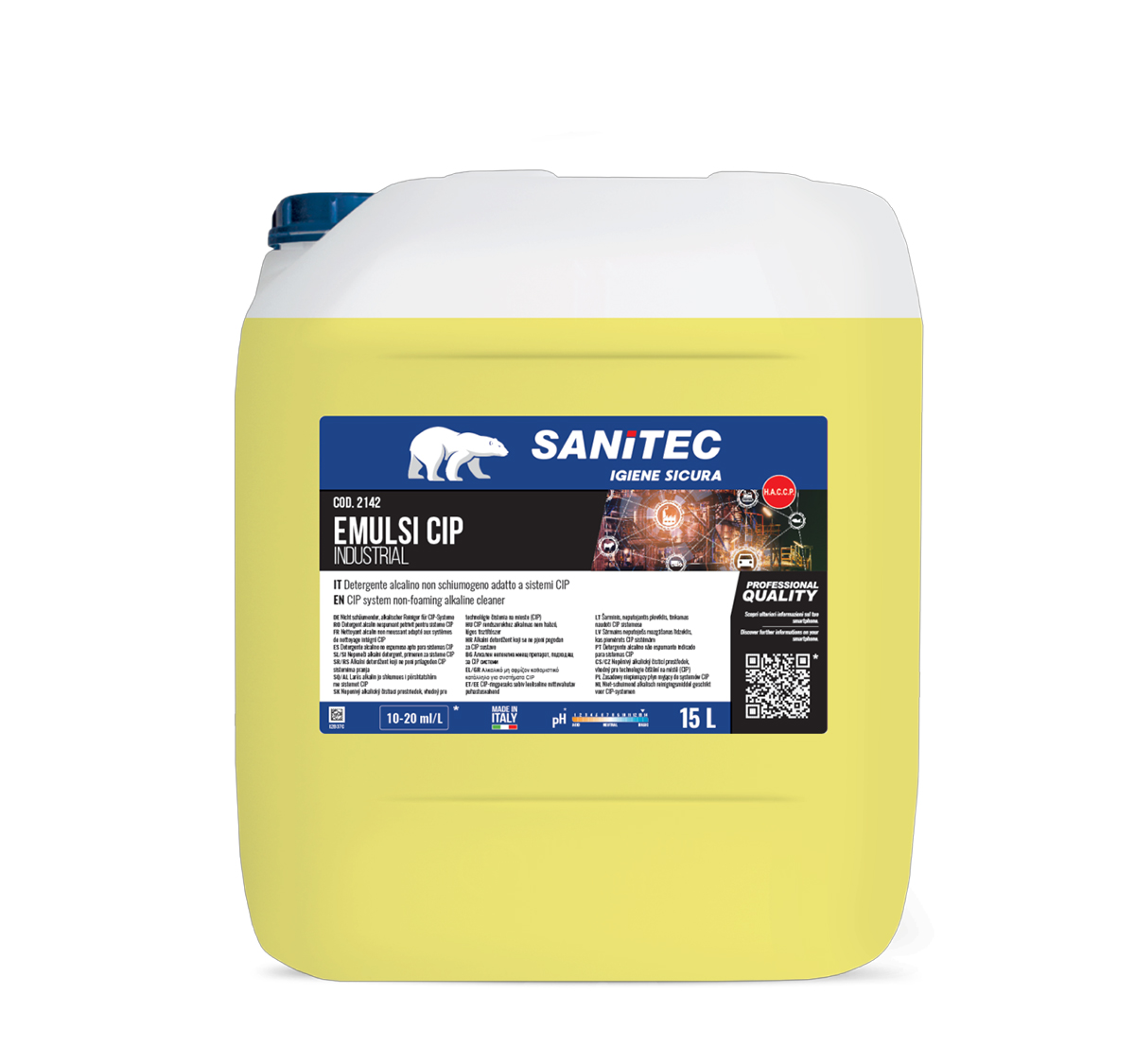 detergent-cleaner-alkaline-based-non-foaming–emulsi-cip-15ltrs–2142-2 Detergent Cleaner Alkaline based Non Foaming – Emulsi Cip 15Ltrs – 2142