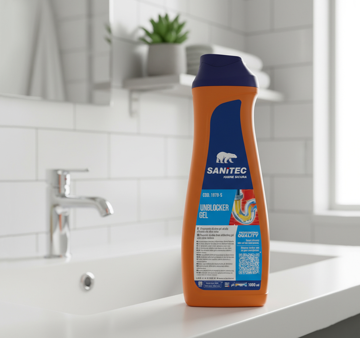 drain-opener-gel-powerful-alkaline-based-with-active-chlorine-1ltrs-1979-S Drain Opener Gel Powerful Alkaline Based With Active Chlorine - 1Ltrs - 1979-S