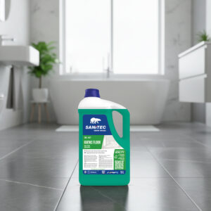 Hard Surface Floor Cleaner Green Apple fragranced Spill Free Mouth 5Ltrs – 1437