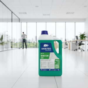 Hard Surface Floor Cleaner Green Apple fragranced Spill Free Mouth 5Ltrs – 1437