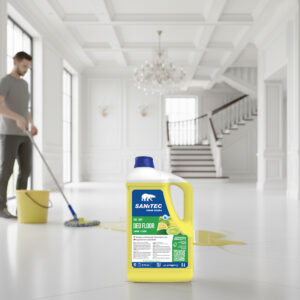 Hard Surface Floor Cleaner Lemon fragranced Spill Free Mouth 5Ltrs – 1897