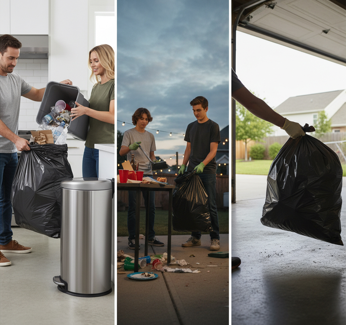 plastic-garbage-bag-color-black-3 Plastic Garbage Bag, Black Color