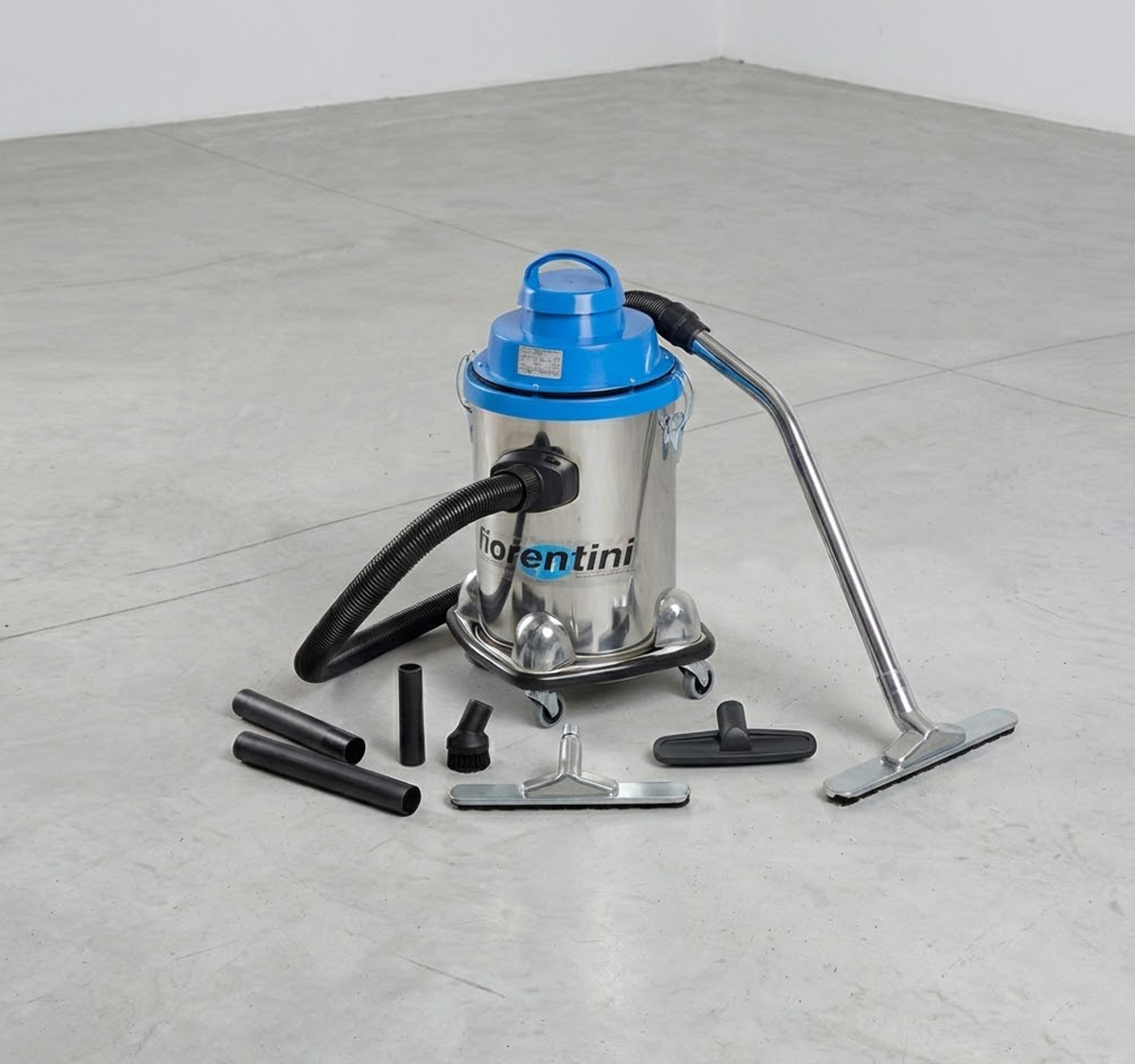 vacuum-cleaner-industrial–wet-dry–F20F1 Vacuum Cleaner, Industrial – Wet & Dry - Fiorentini Brand - Model: F20F1
