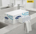 BulkySoft Classic V-Fold Hand Towels – Soft, Absorbent & Hygienic - 84500