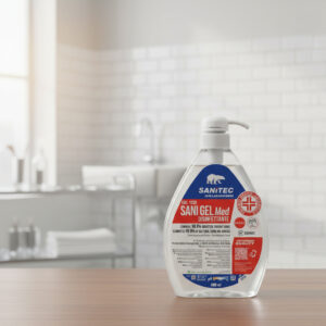 Alcohol-based no-rinse hand disinfectant SANI GEL MED – 600ml – 1035