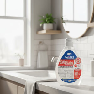 Alcohol-based no-rinse hand disinfectant SANI GEL MED – 600ml – 1035