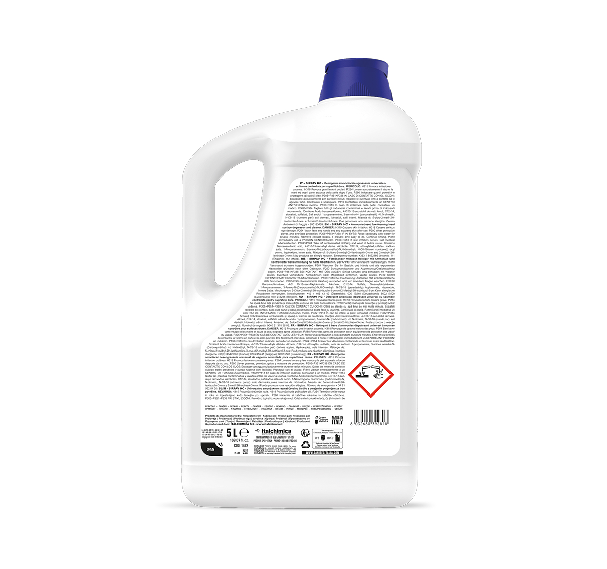 ammonia-based-low-foaming-hard-surface-degreaser-and-cleaner-sirpav-hc-5ltrs–1422-1