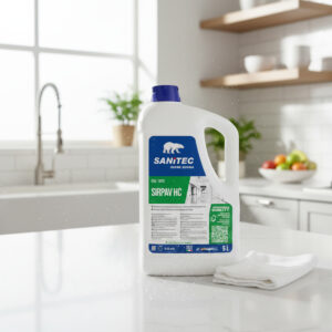 Ammonia-based low-foaming hard surface degreaser and cleaner Sirpav HC - 5Ltrs – 1422