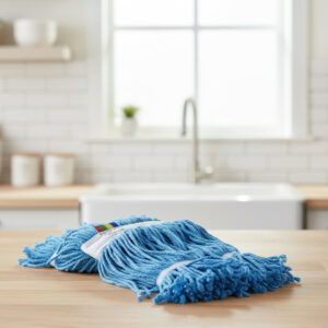 Microfibre Antibacterial Mop – 200 Gram (Blue) | Model: 207800