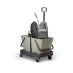 Double Bucket Trolley - Motto - Silver