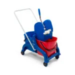 7965A - Double Bucket Trolley Plastic - 50L