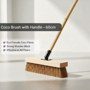 Coco Brush with Handle – 60cm