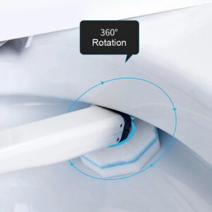 Toilet Brush with Disposable Heads – Hygienic, Easy & Mess-Free Cleaning