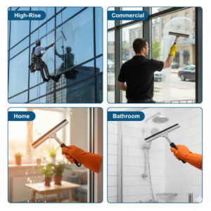 Window Squeeze - Stainless Steel