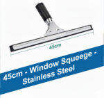 Window Squeeze - Stainless Steel