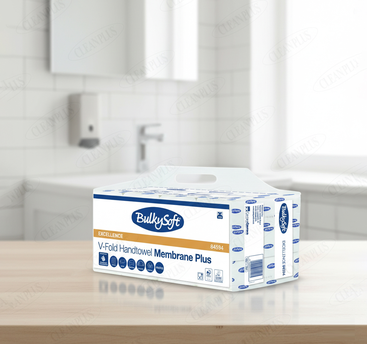 bulkysoft-v-fold-hand-towel–membrane-plus-3-ply-1×12-pack-5 BulkySoft V-Fold Hand Towel – Membrane Plus, 3-Ply (1 × 12 Pack)