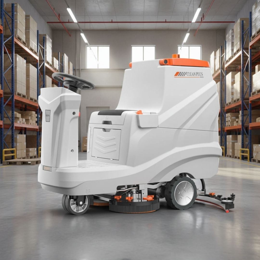 Cleanplus Ride-on Floor Scrubber Machine – K80+ (3)