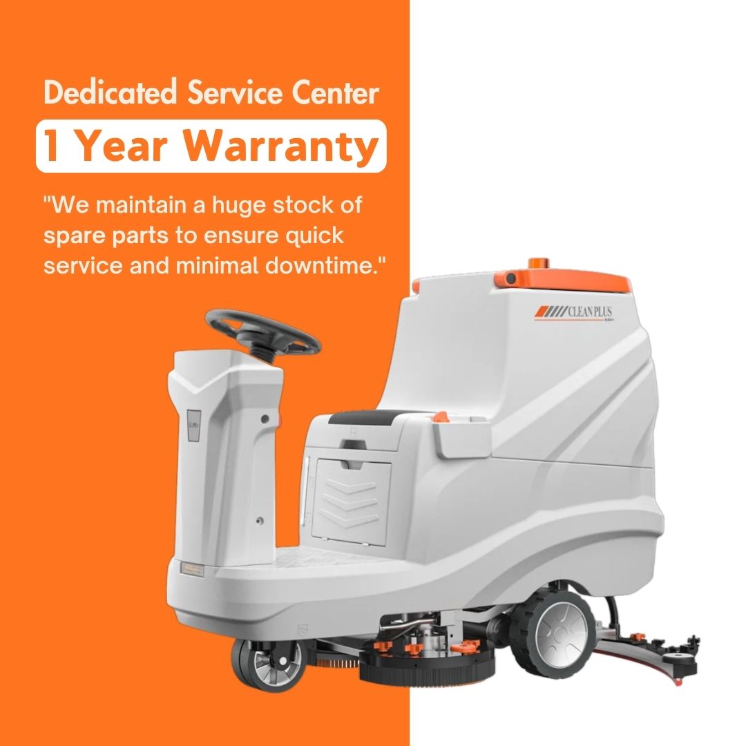 Cleanplus Ride-on Floor Scrubber Machine – K80+ Cleanplus Ride-on Floor Scrubber Machine – K80+