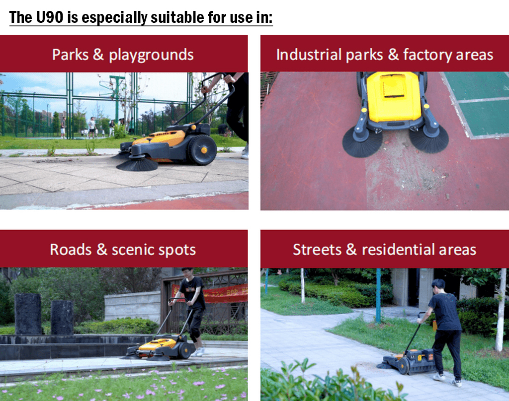 u90-cleanplus-walk-behind-hand-push-floor-sweeper-machine