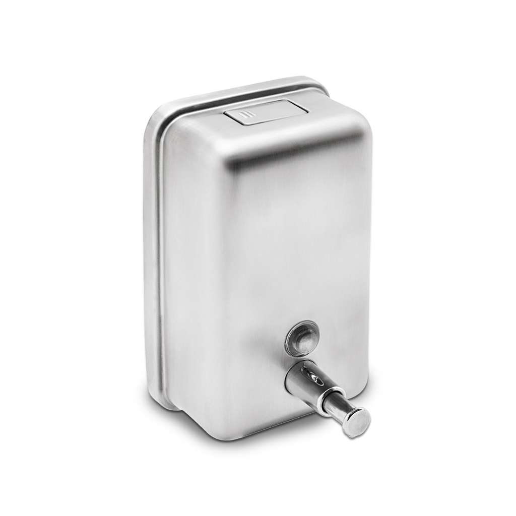 Vertical-Soap-Dispenser-Stainless-Steel-1L Vertical Soap Dispenser Stainless Steel - 1L