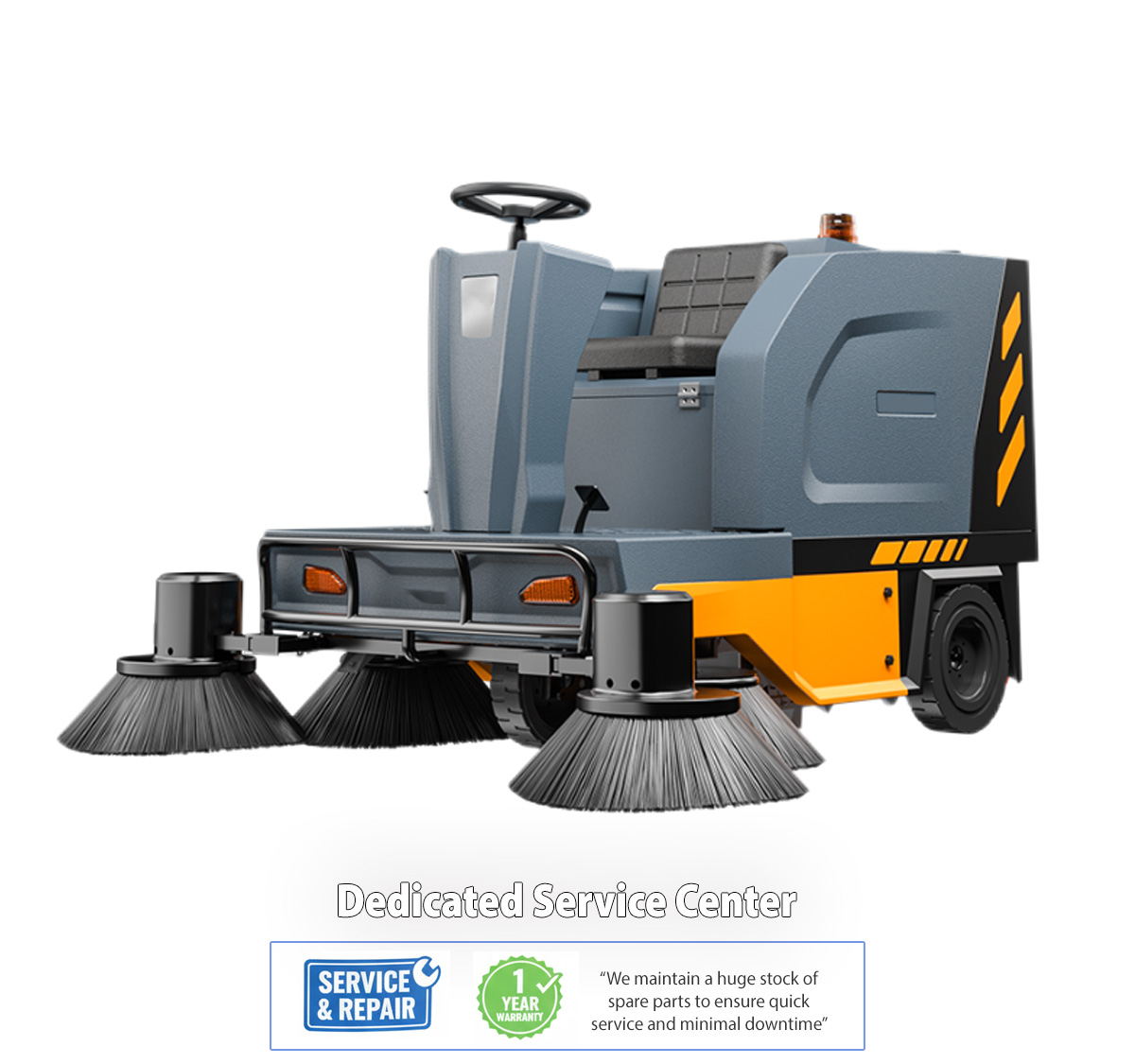 cleanplus-ride-on-floor-scrubber-machine–u190 Cleanplus Ride-on Floor Sweeper Machine – U190