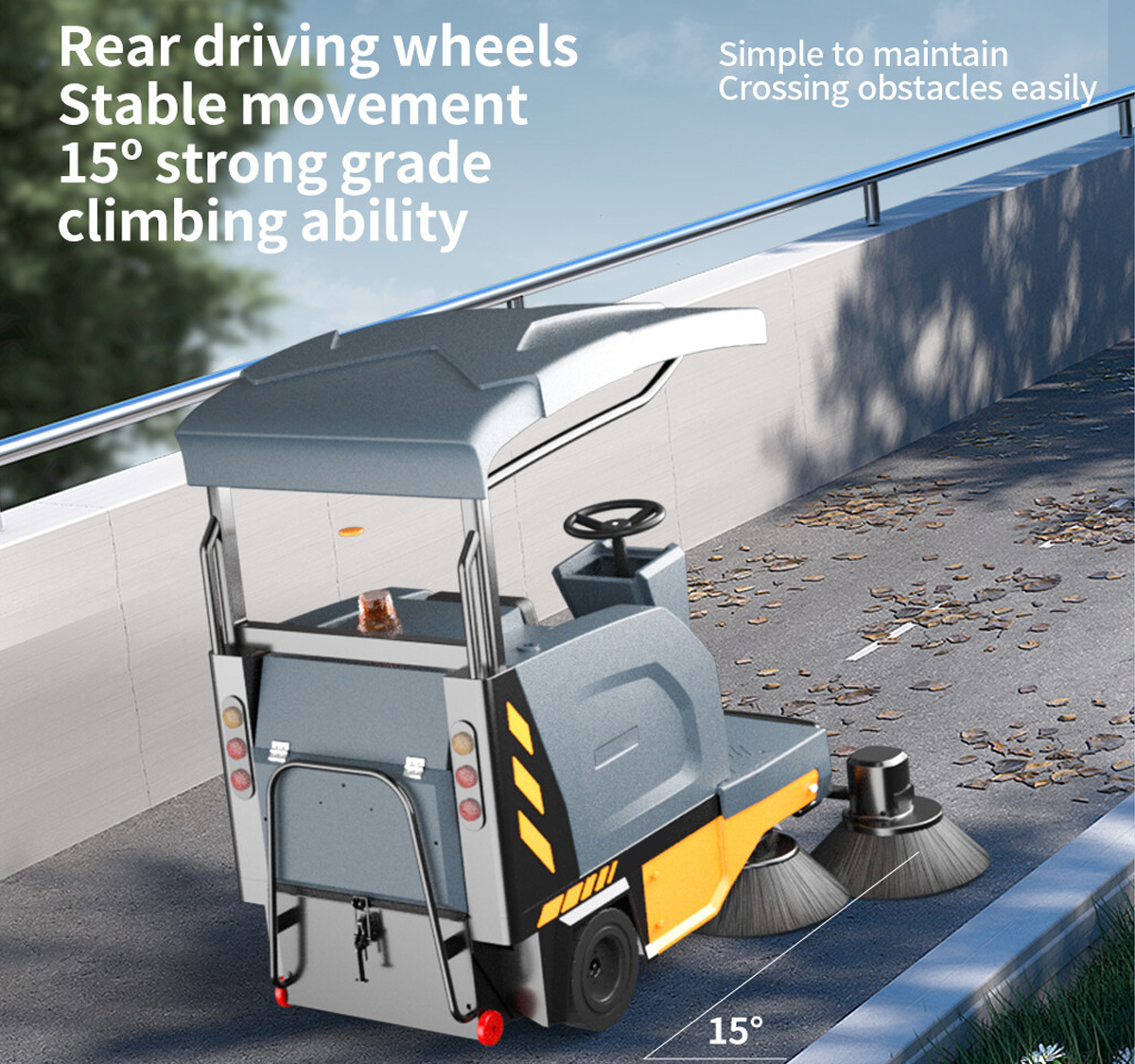 cleanplus-ride-on-floor-sweeper-machine–u190p-4 Cleanplus Ride-on Floor Sweeper Machine – U190P